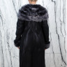 Дубленка из натурального меха овчины,на пуговицах/капюшон тоскана. Арт.Z-9014 РТ-5926