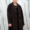 Пальто демисезонное,шерсть 70% полиэстр 30%, ворот/пояс. Арт.7525 РТ-10724