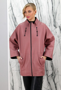 Куртка из натуральной кожи, на замке ворот стойка. Арт.В37/80, РТ-9200