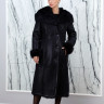 Дубленка из натурального меха овчины, капюшон мех тоскана. Арт.Z-7463 РТ-5912