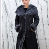 Дубленка из натурального меха овчины, капюшон мех тоскана. Арт.Z-6567 РТ-6036