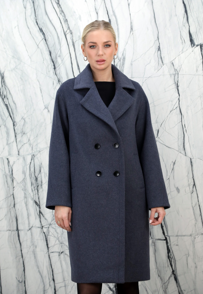 Пальто демисезонное, на пуговицах/английский ворот. Арт.6038-1 РТ-10732