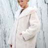 Куртка из искусственного меха (норка)Объемный капюшон кобра. Арт.Э-343Р РТ-10898