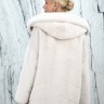 Куртка из искусственного меха (норка)Объемный капюшон кобра. Арт.Э-343Р РТ-10898